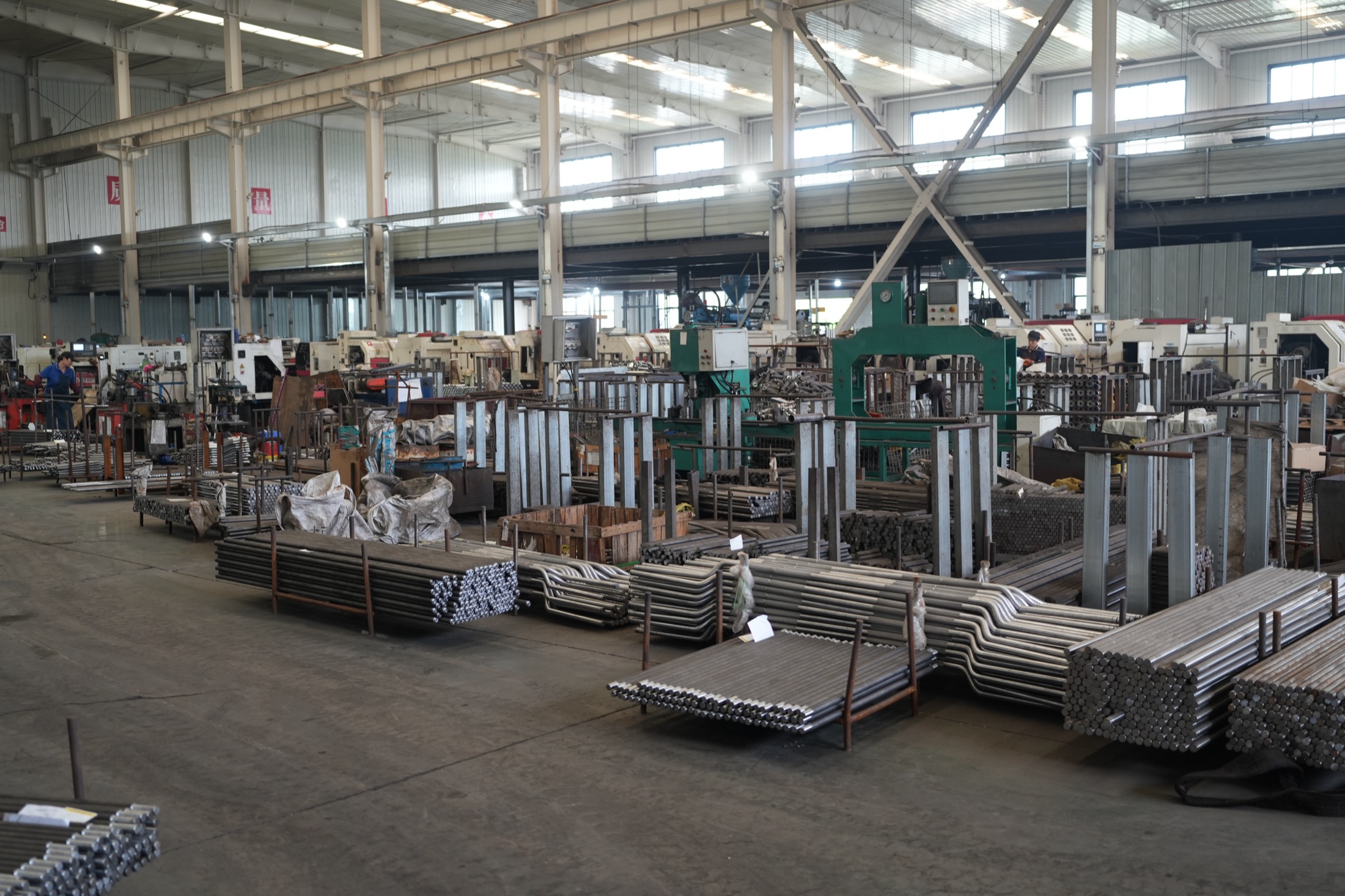 TOPTONS integrated fitness equipment production hall